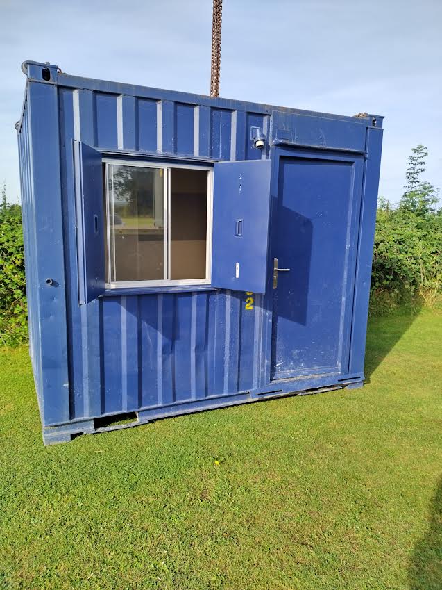 The container pavilion has&nbsp;arrived